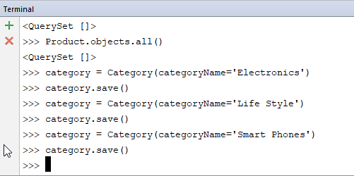 saving data django