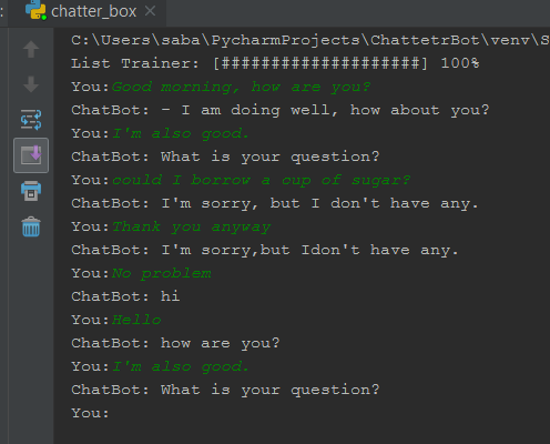 Python Chatbot