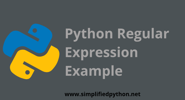 Python Regular Expression Example