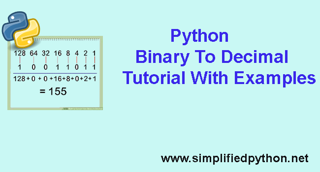 Python Binary To Decimal