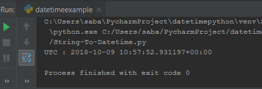 Python Convert String To Datetime