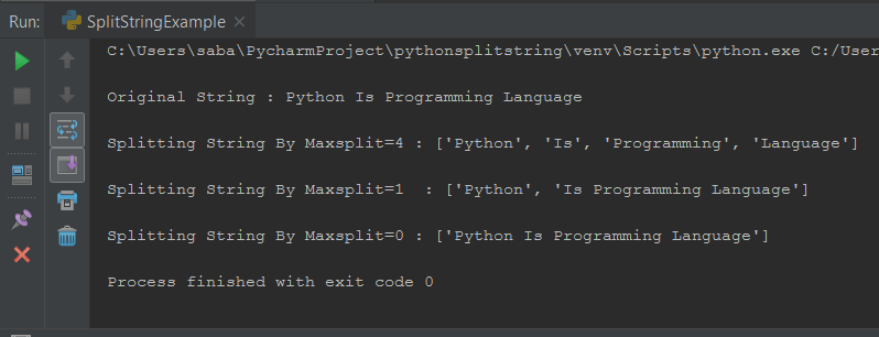 Python Split String By Character