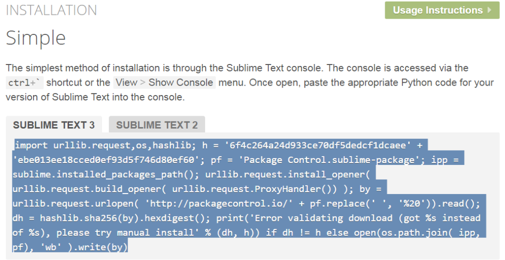 setup sublime text for python setup sublime text for python