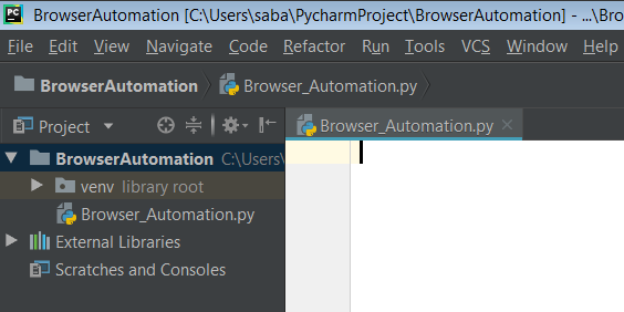 Python Browser Automation