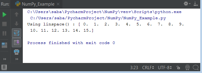 Python NumPy