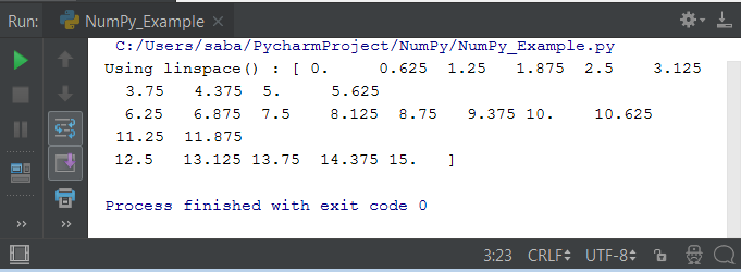 Python NumPy