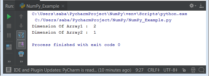 Python NumPy Operations