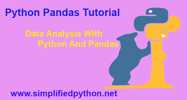 Python Pandas Tutorial