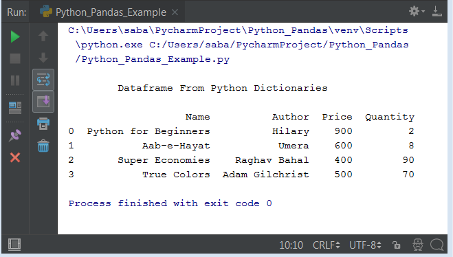 Python Pandas Tutorial