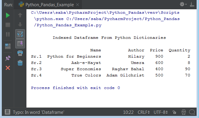 Python Pandas Tutorial