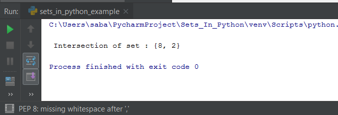 Sets In Python