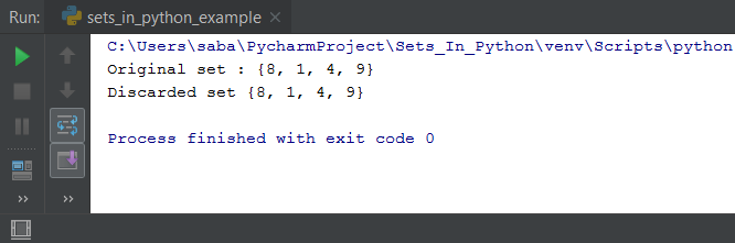 Sets In Python