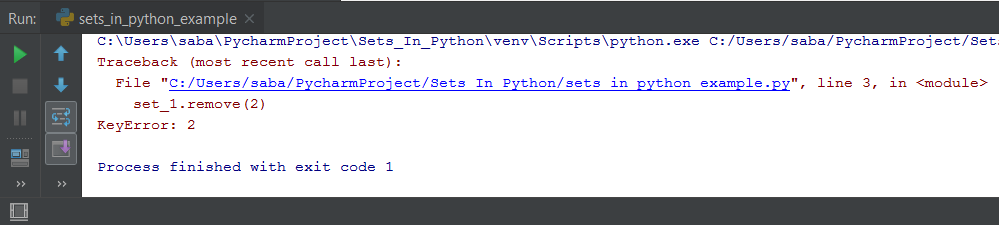 Sets In Python