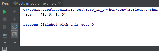 Sets In Python