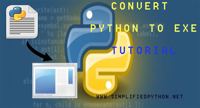 Convert Python To exe