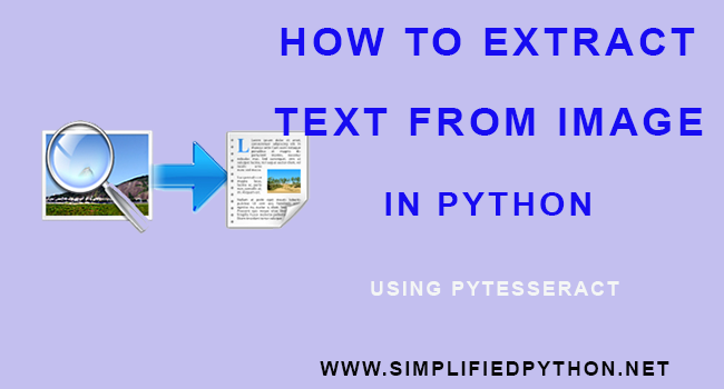 How To Extract Text From Image In Python